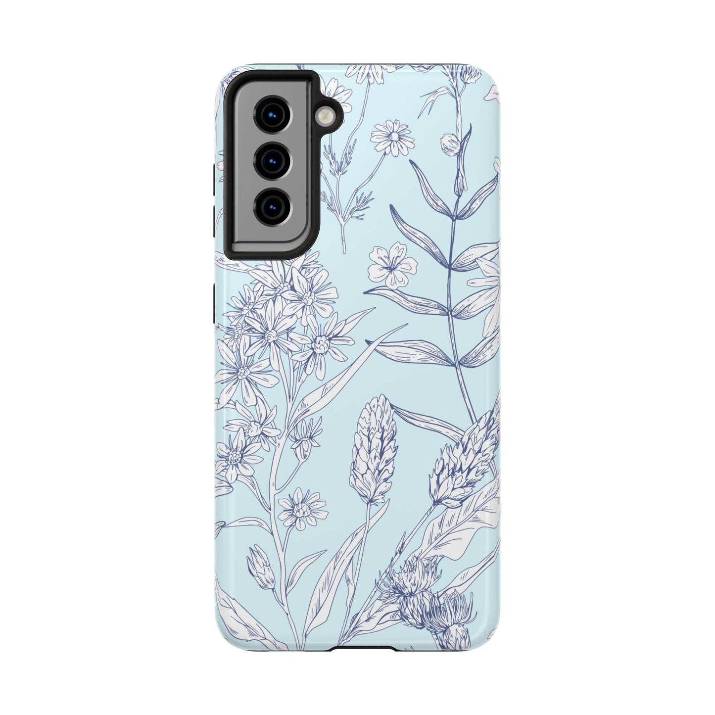 Blue Floral Phone Case