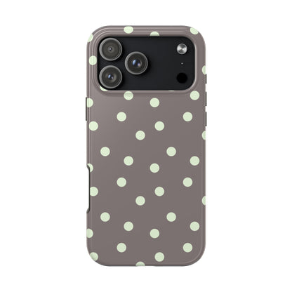 Yellow Polka Phone Case