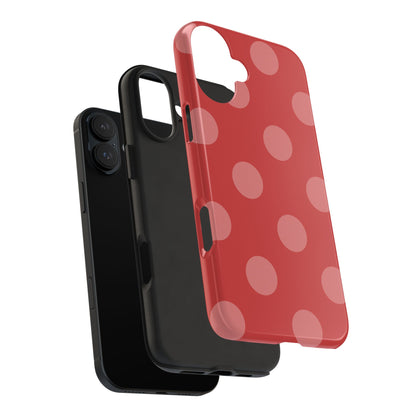Red Polka Phone Case