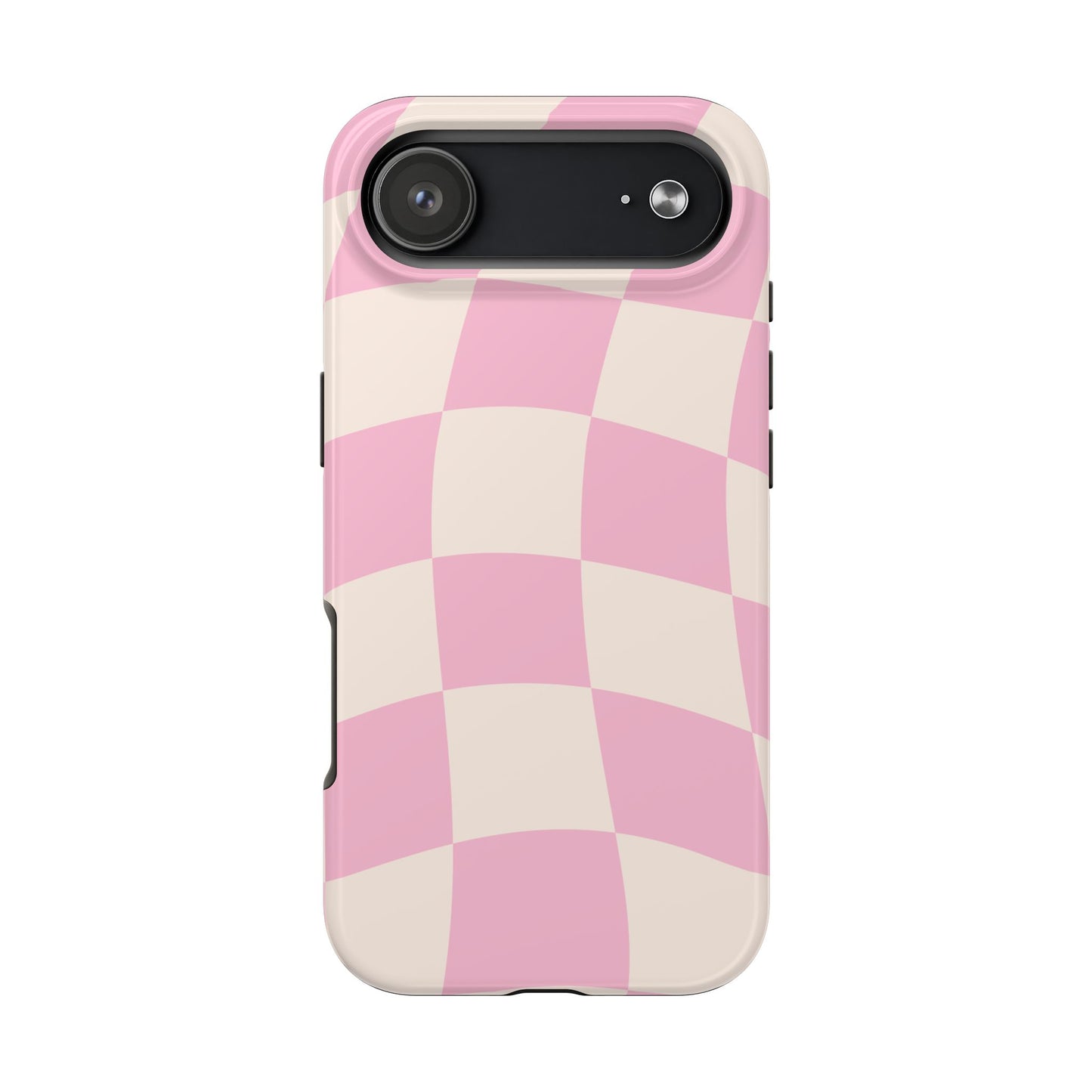 Blush Pink Gingham Phone Case