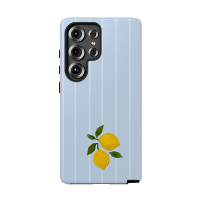 Lemon Blue Phone Cases