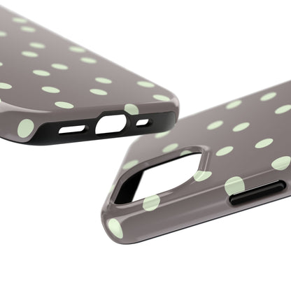 Yellow Polka Phone Case