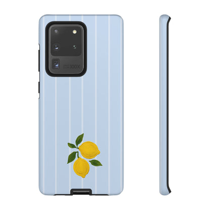 Lemon Blue Phone Cases