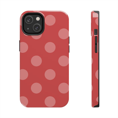 Red Polka Phone Case