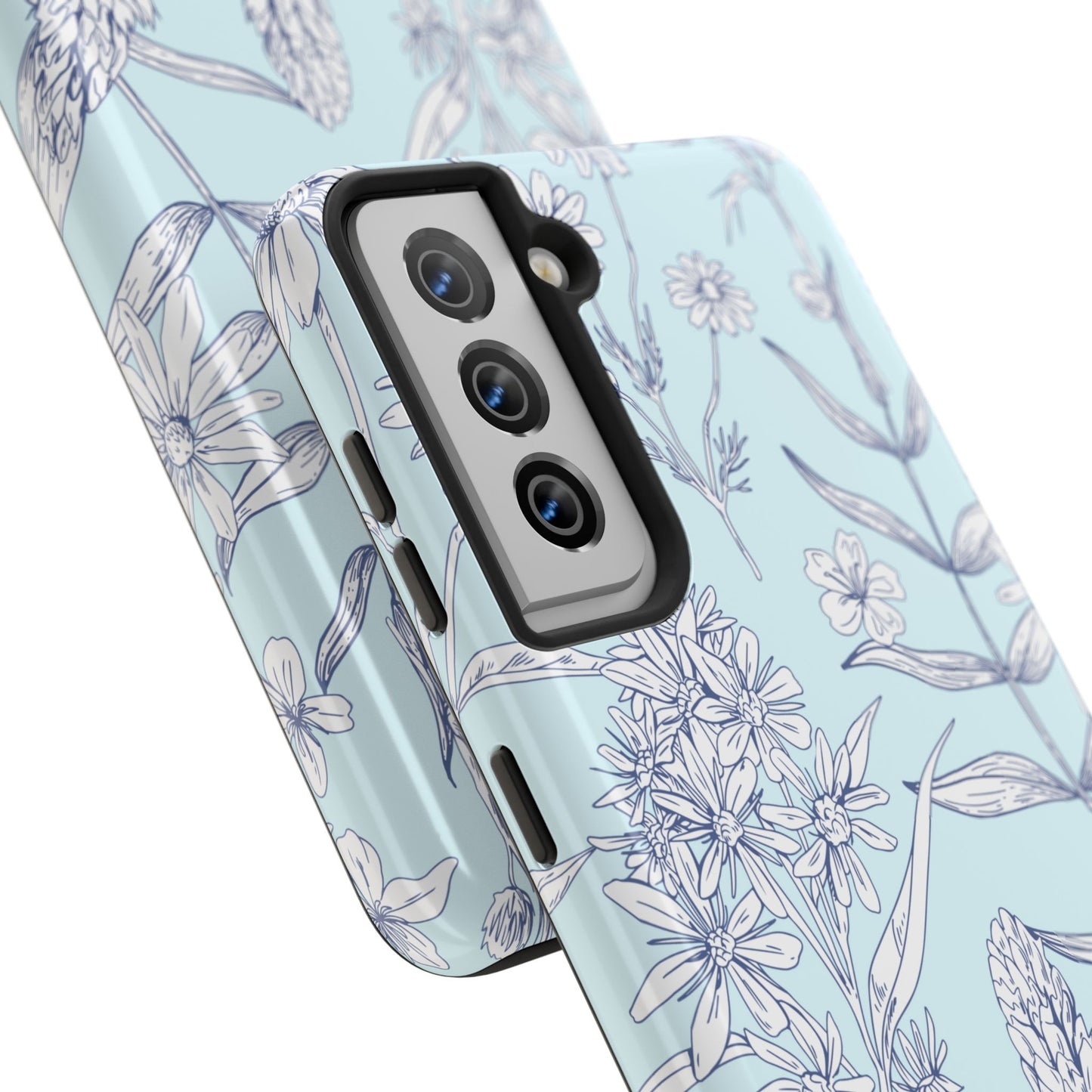 Blue Floral Phone Case