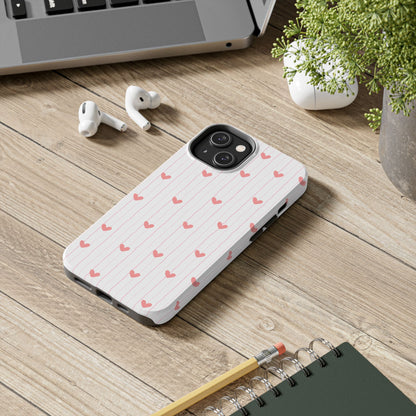 Heart Lines Phone Case