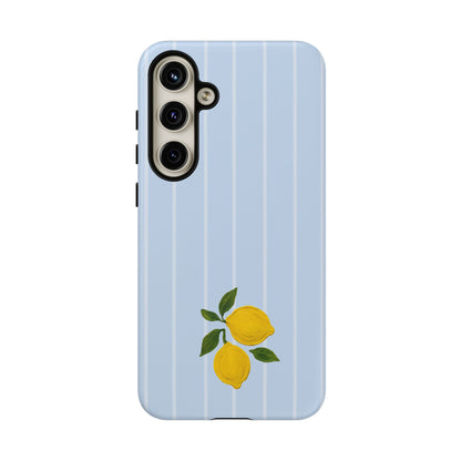 Lemon Blue Phone Cases