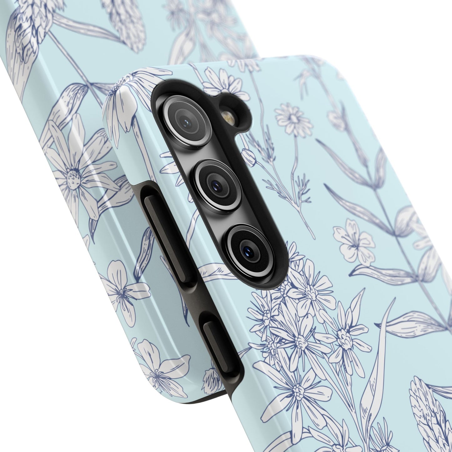 Blue Floral Phone Case