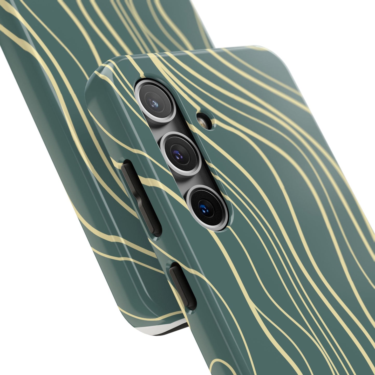 Yellow Lines Phone Cases