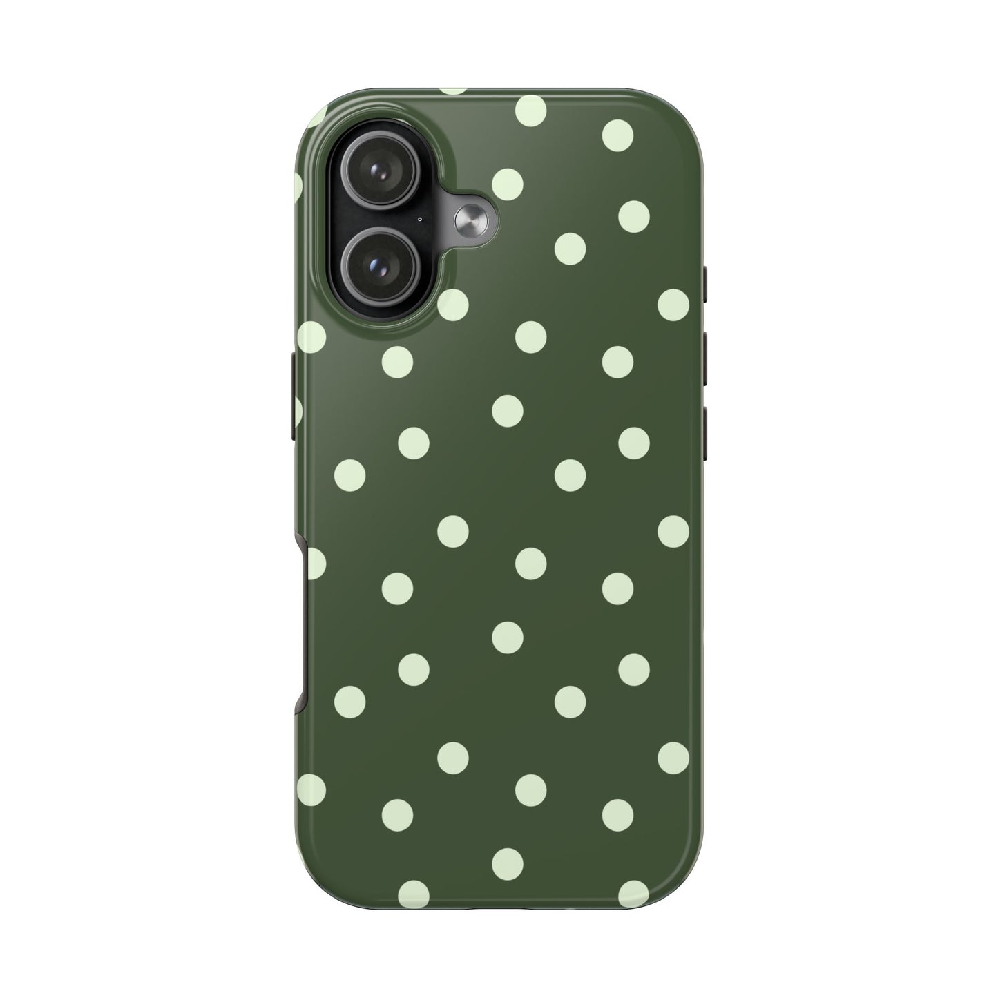 Olive Polka Phone Case