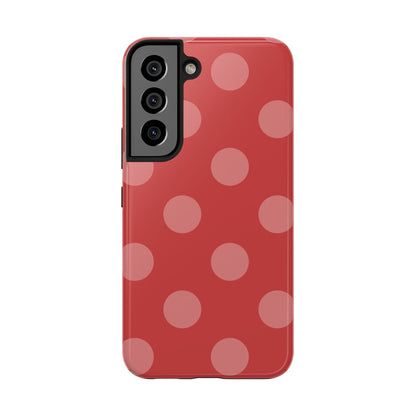 Red Polka Phone Case