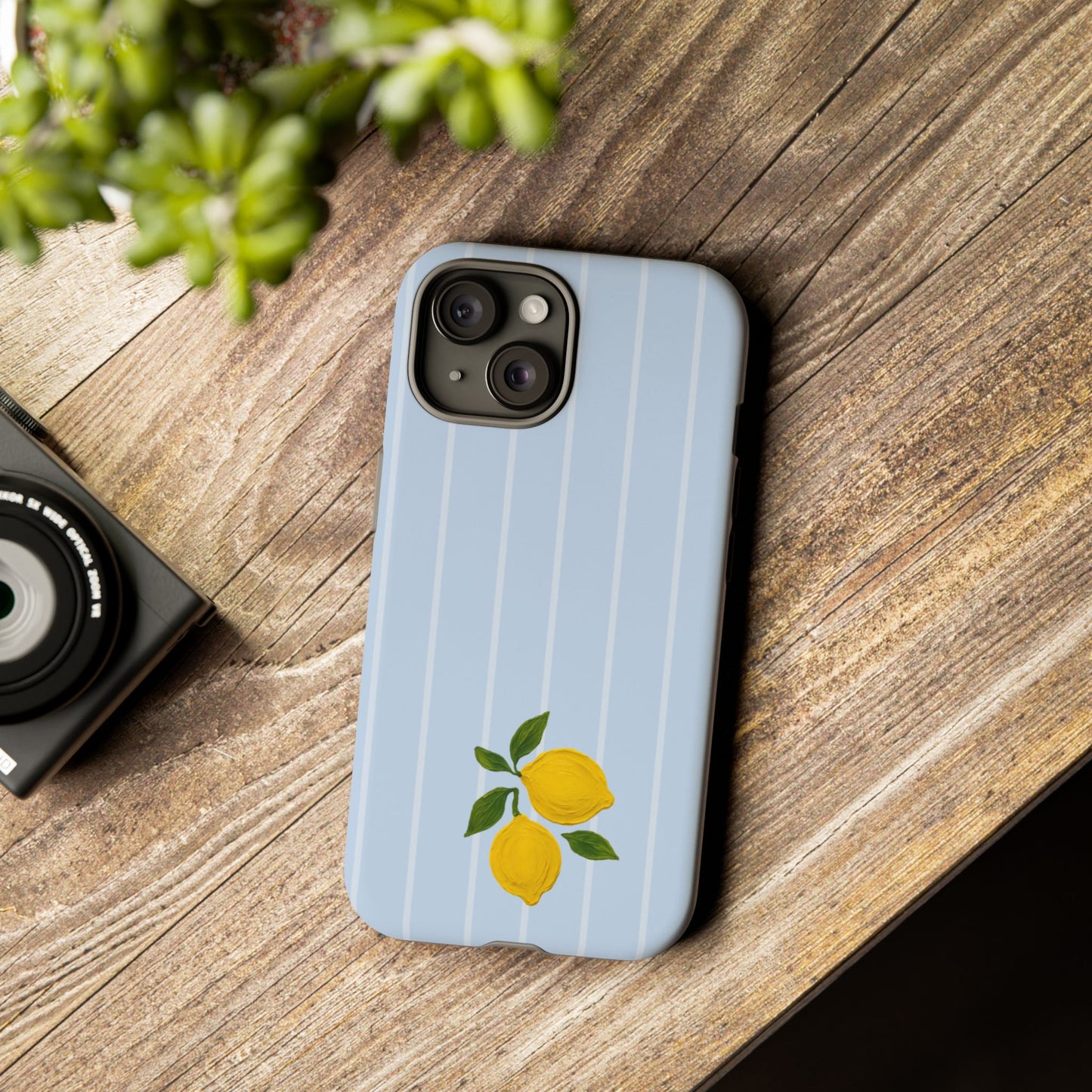 Lemon Blue Phone Cases