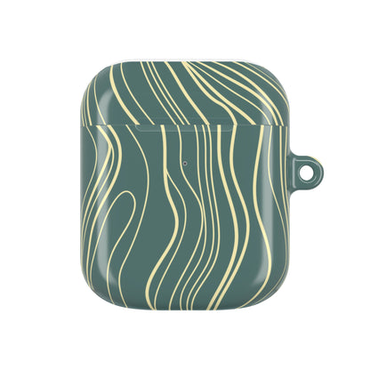 Yellow Lines AirPod Cases