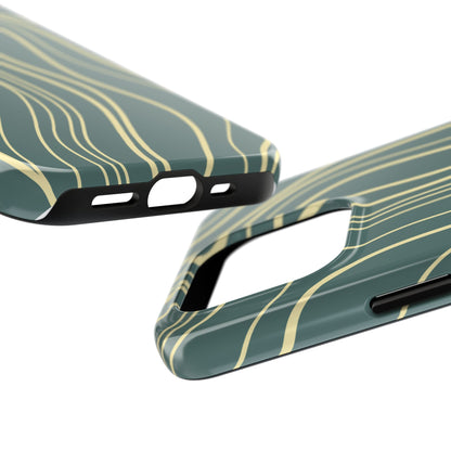 Yellow Lines Phone Cases