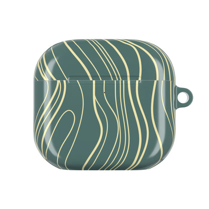 Yellow Lines AirPod Cases