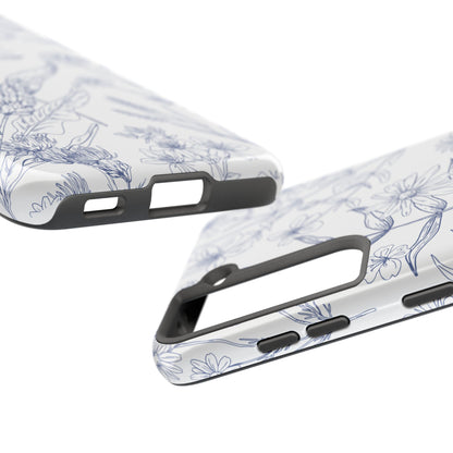 White Floral Phone Case