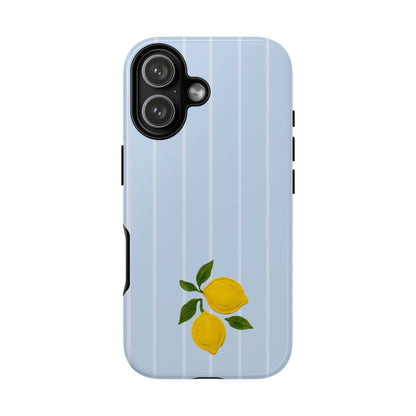 Lemon Blue Phone Cases