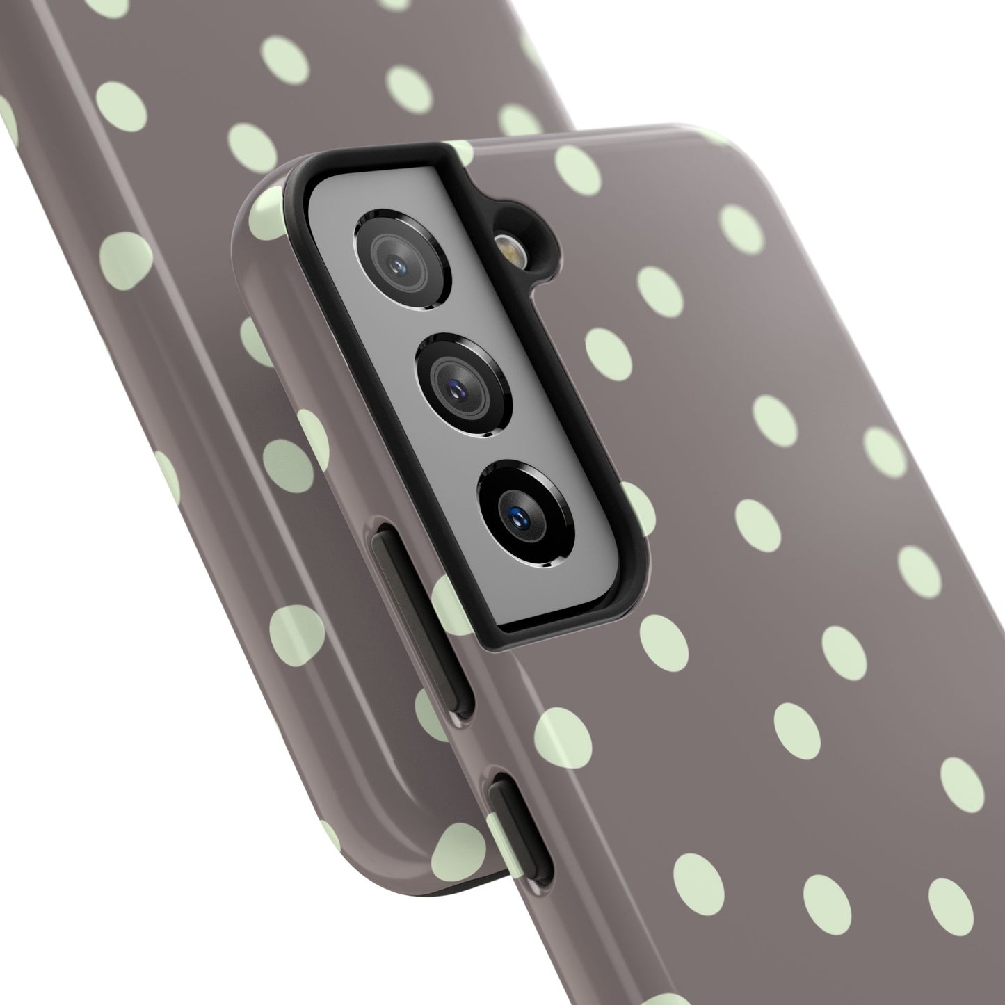 Yellow Polka Phone Case