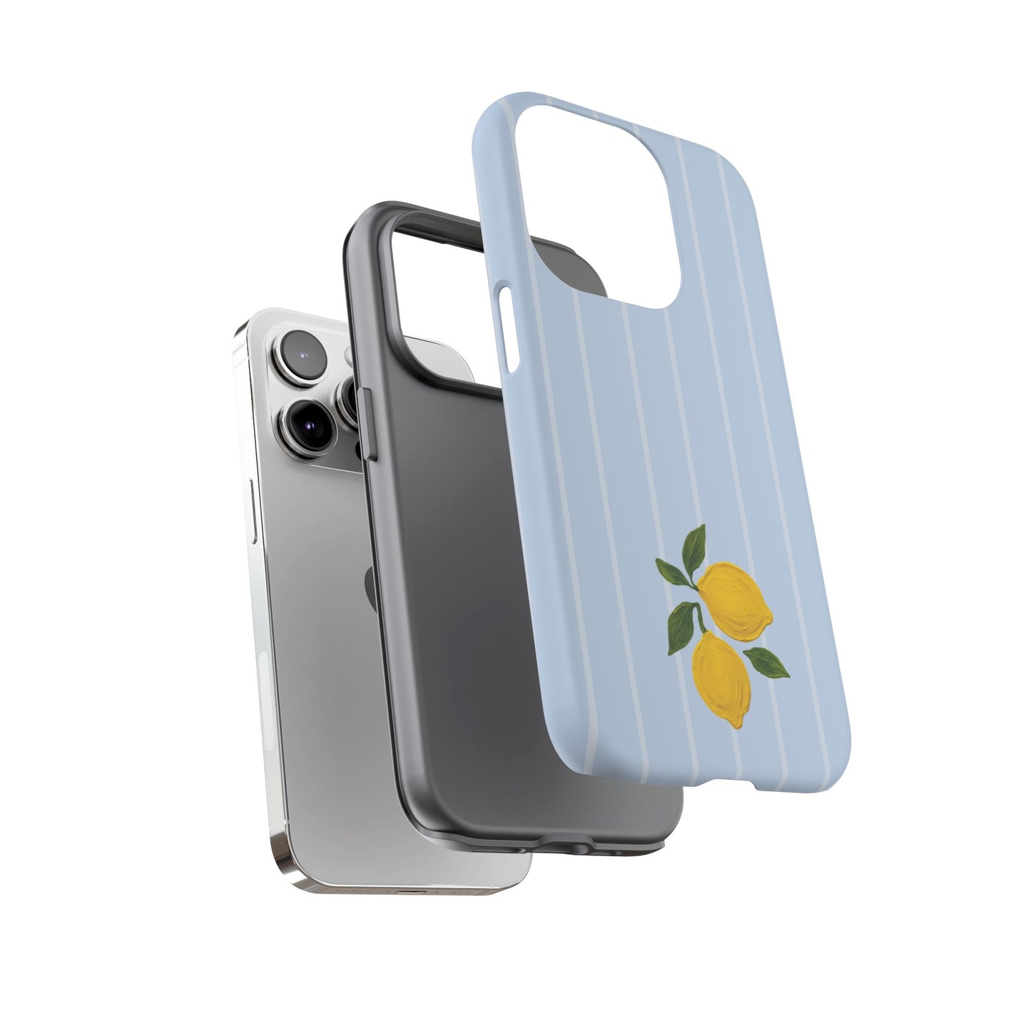 Lemon Blue Phone Cases