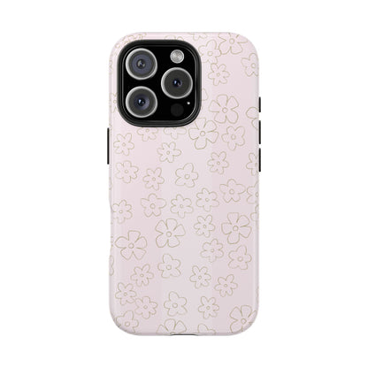 Pink Flower Phone Cases