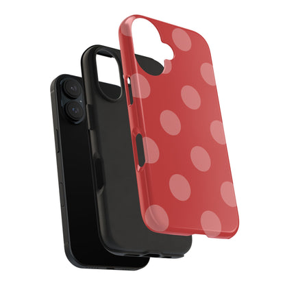 Red Polka Phone Case