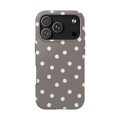 Yellow Polka Phone Case