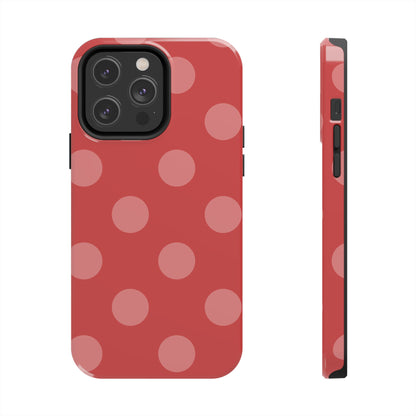 Red Polka Phone Case