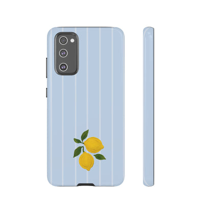 Lemon Blue Phone Cases