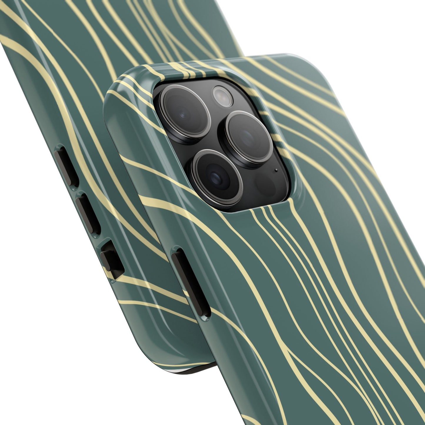 Yellow Lines Phone Cases